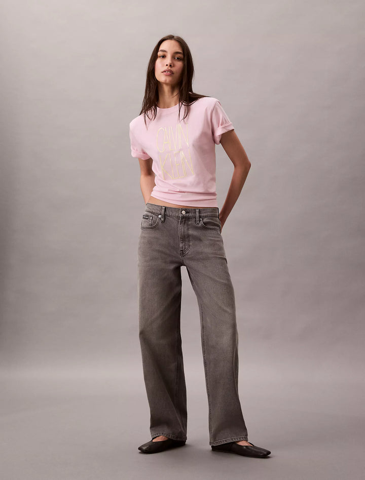 Calvin Klein Logo Graphic Boxy T-Shirt