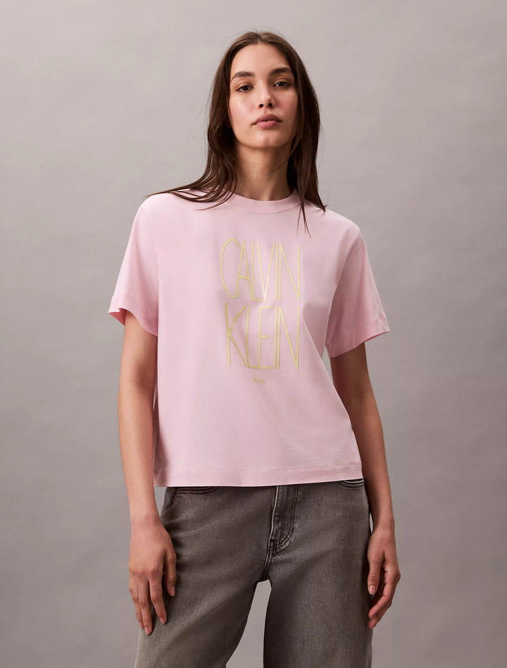 Calvin Klein Logo Graphic Boxy T-Shirt