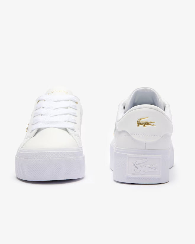 Lacoste Women's Ziane Platform Leather Sneakers