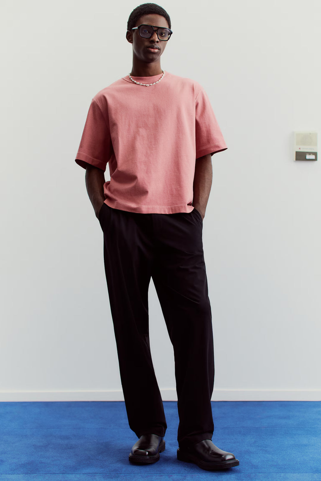 H&M Boxy Fit Washed T-shirt