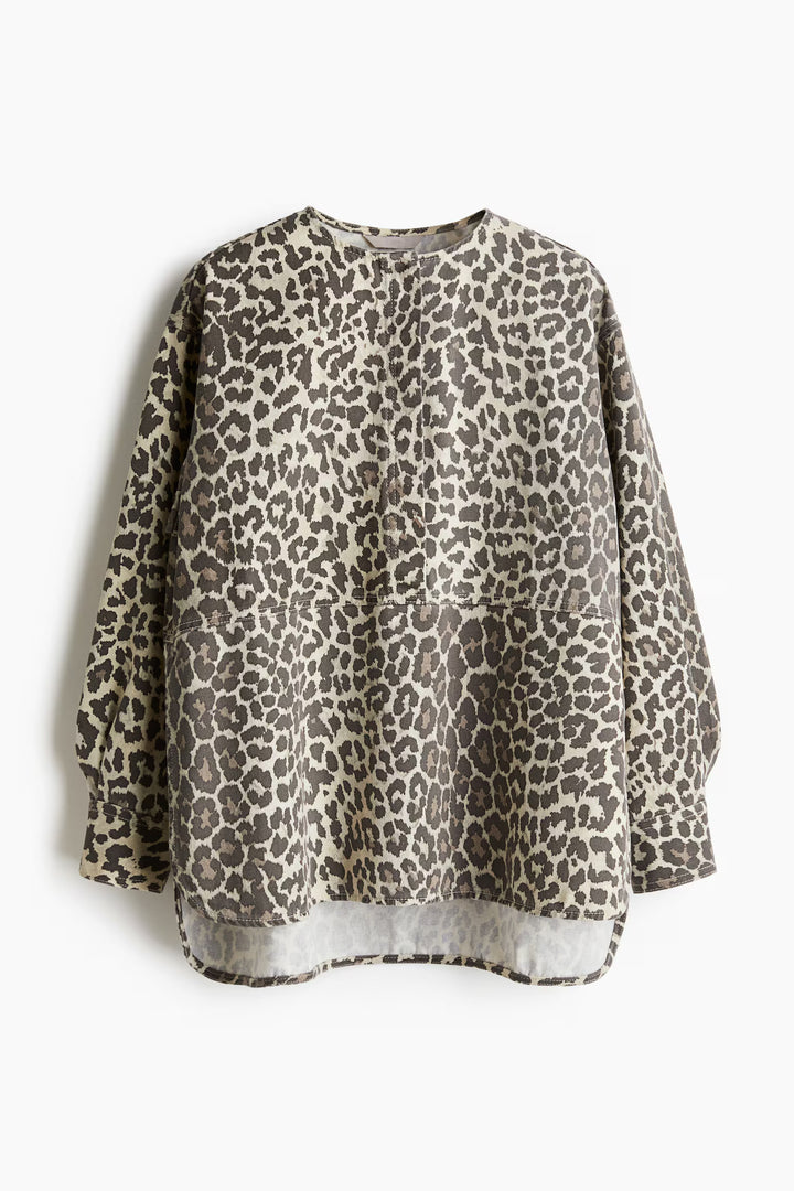 H&M Pullover Twill Blouse
