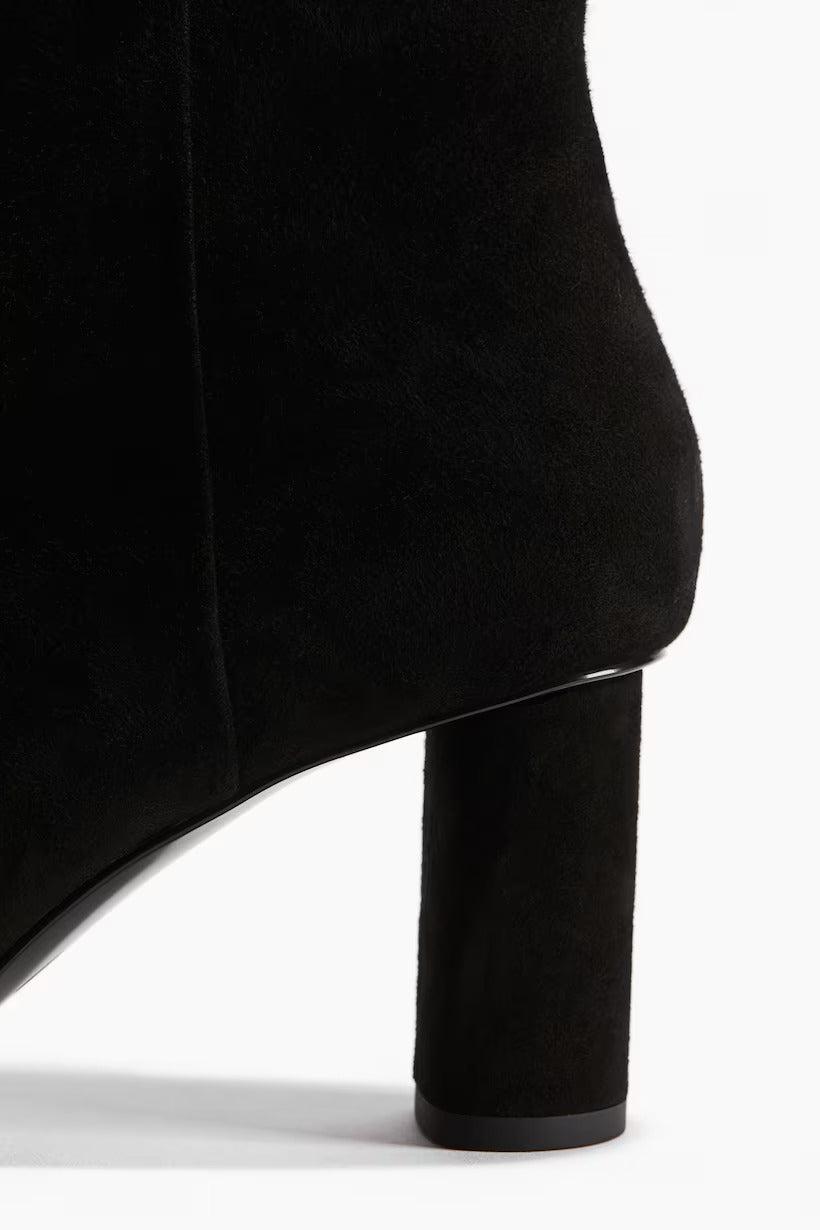 H&M Suede Ankle Boots