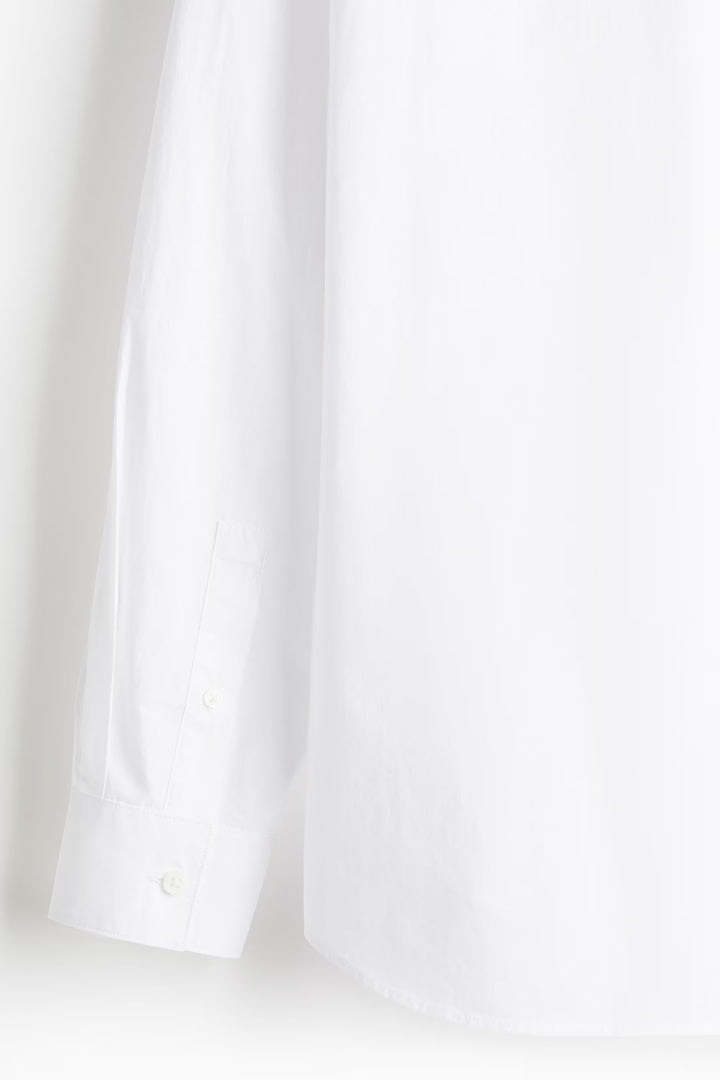 H&M Loose Fit Poplin Shirt