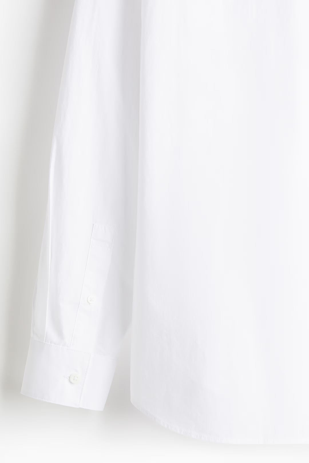 H&M Loose Fit Poplin Shirt