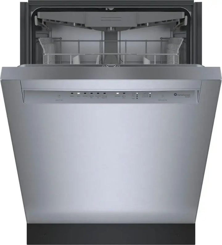Bosch - 300 Series 24" Front Control Smart Built-In Tub Dishwasher with 3rd Rack, 48 dBA - Stainless Steel