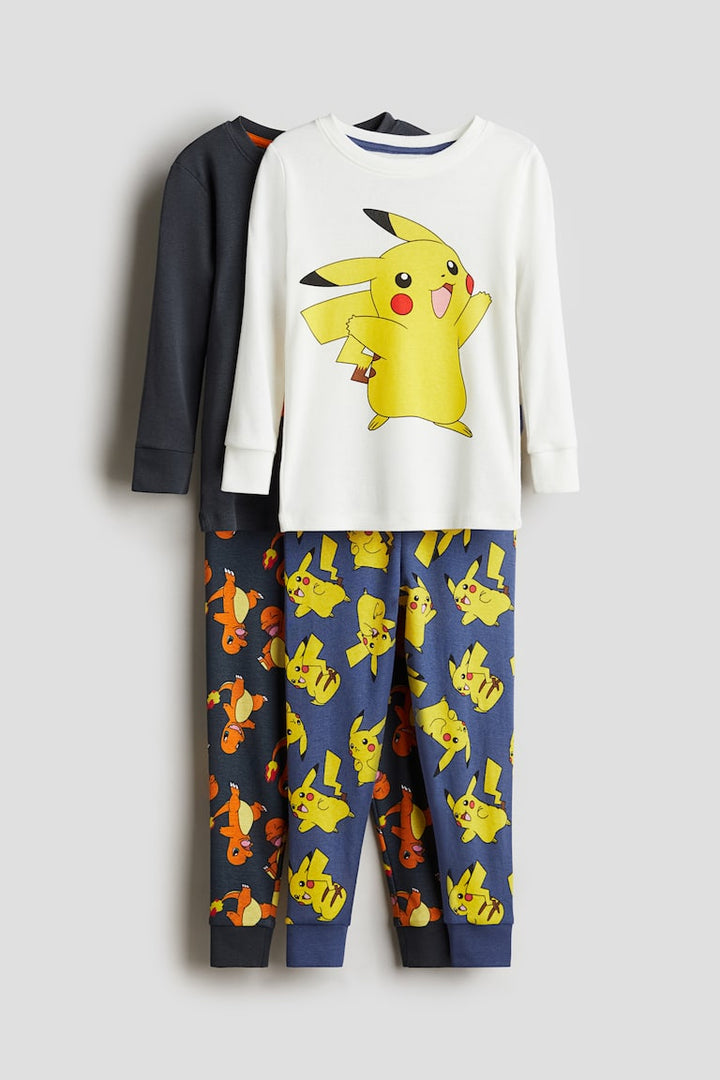 H&M 2-pack Snug Fit Cotton Pajamas