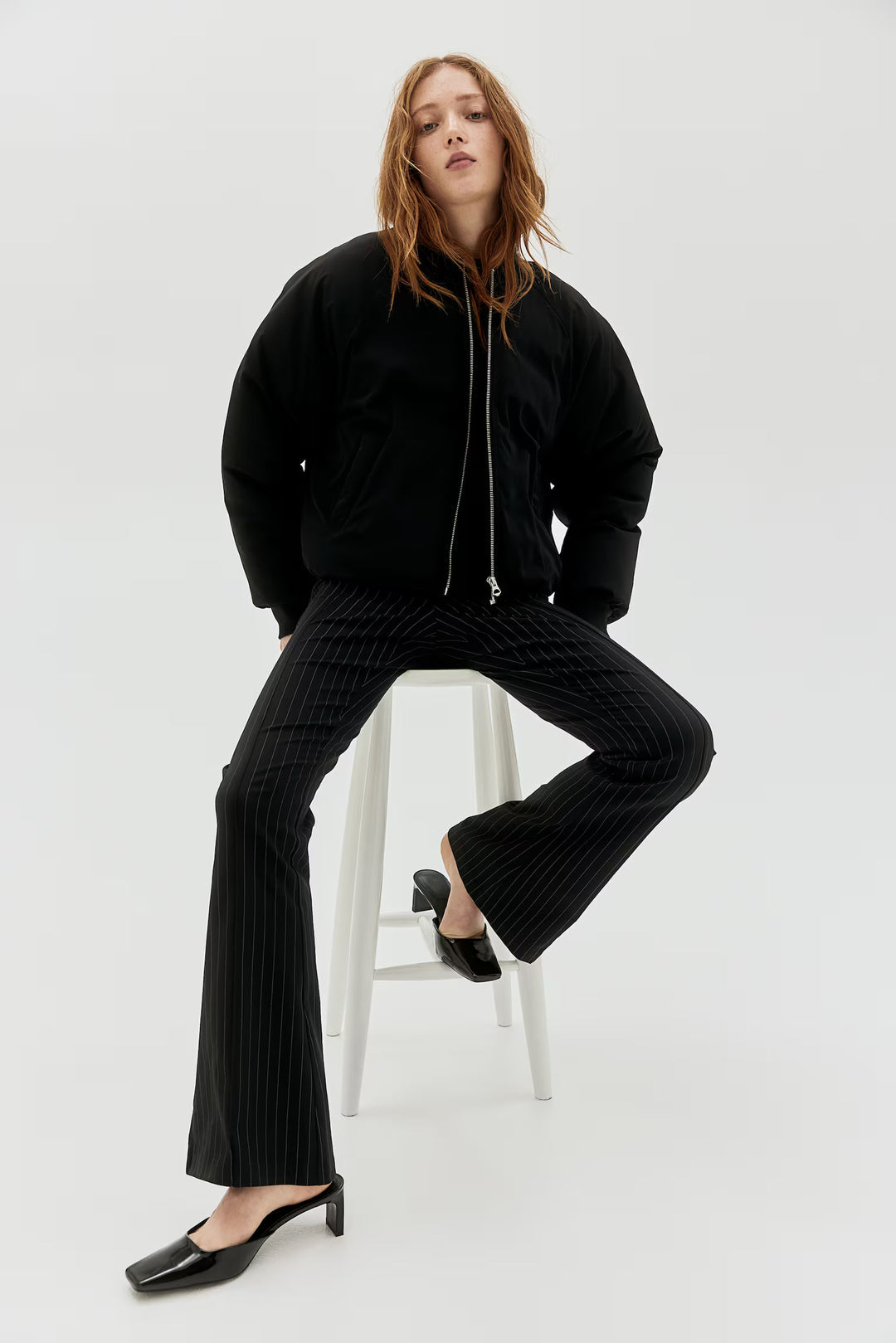 H&M Flared Dress Pants