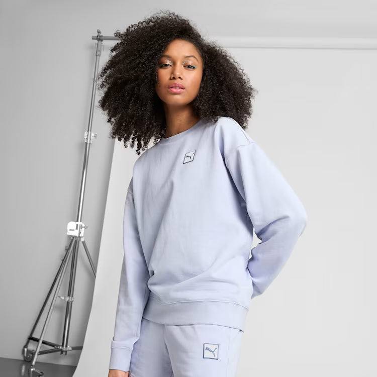 PUMA Essentials Elevated Women's Comfort Crew Sweatshirt