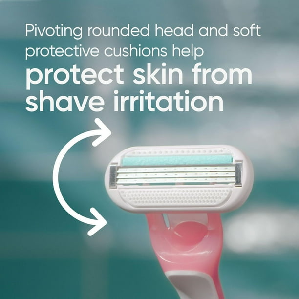 Gillette Venus Sensitive Women's Disposable Razor, 3CT