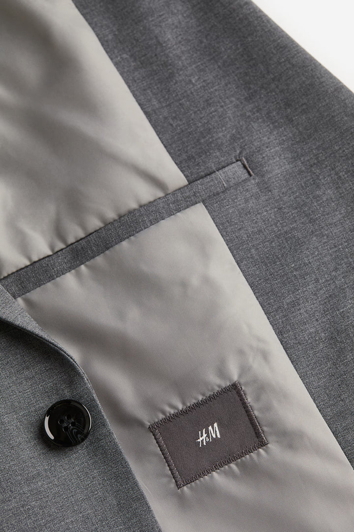 H&M Slim Fit Single-Breasted Jacket