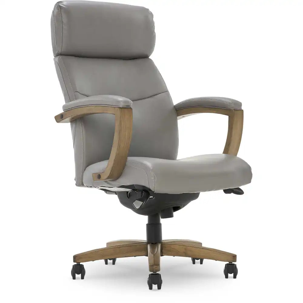 Lazboy Greyson Executive Office Chair, Grey
