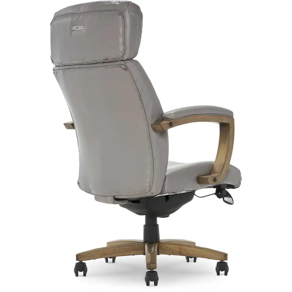 Lazboy Greyson Executive Office Chair, Grey