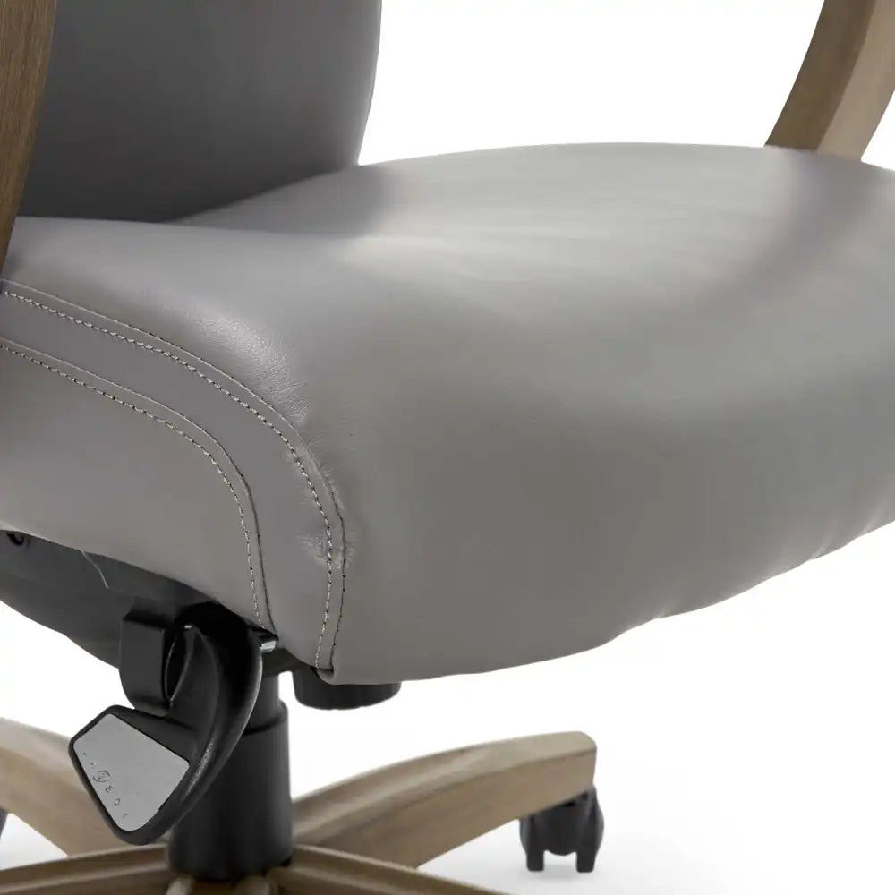 Lazboy Greyson Executive Office Chair, Grey