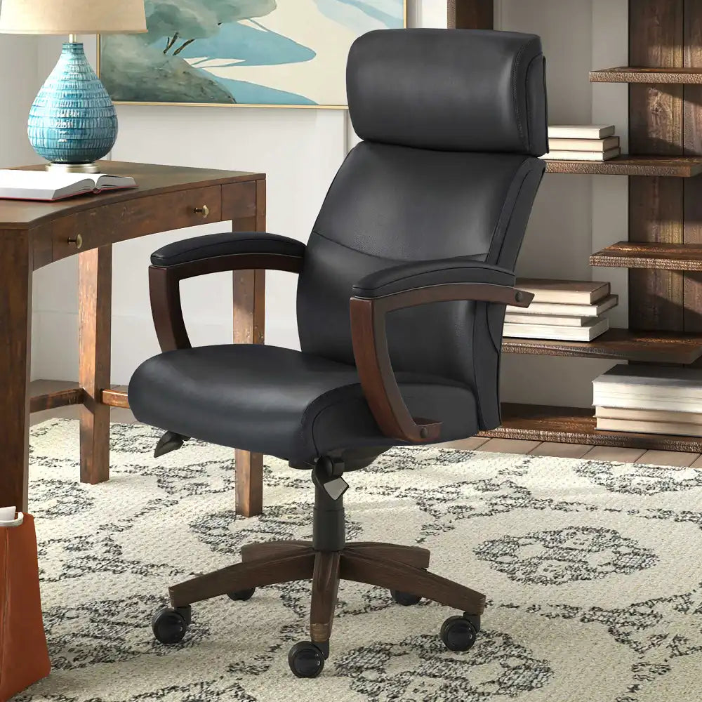 Lazboy Greyson Executive Office Chair, Black