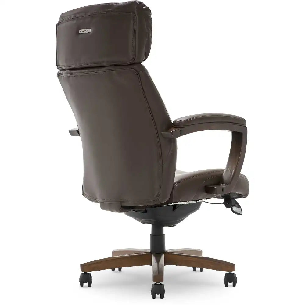 Lazboy Greyson Executive Office Chair, Brown