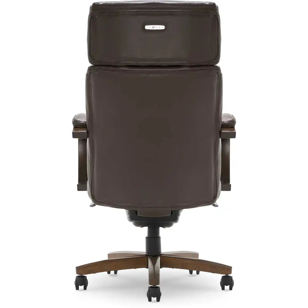 Lazboy Greyson Executive Office Chair, Brown