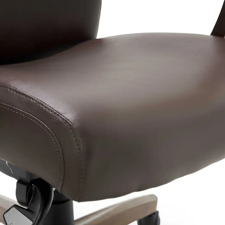 Lazboy Greyson Executive Office Chair, Brown