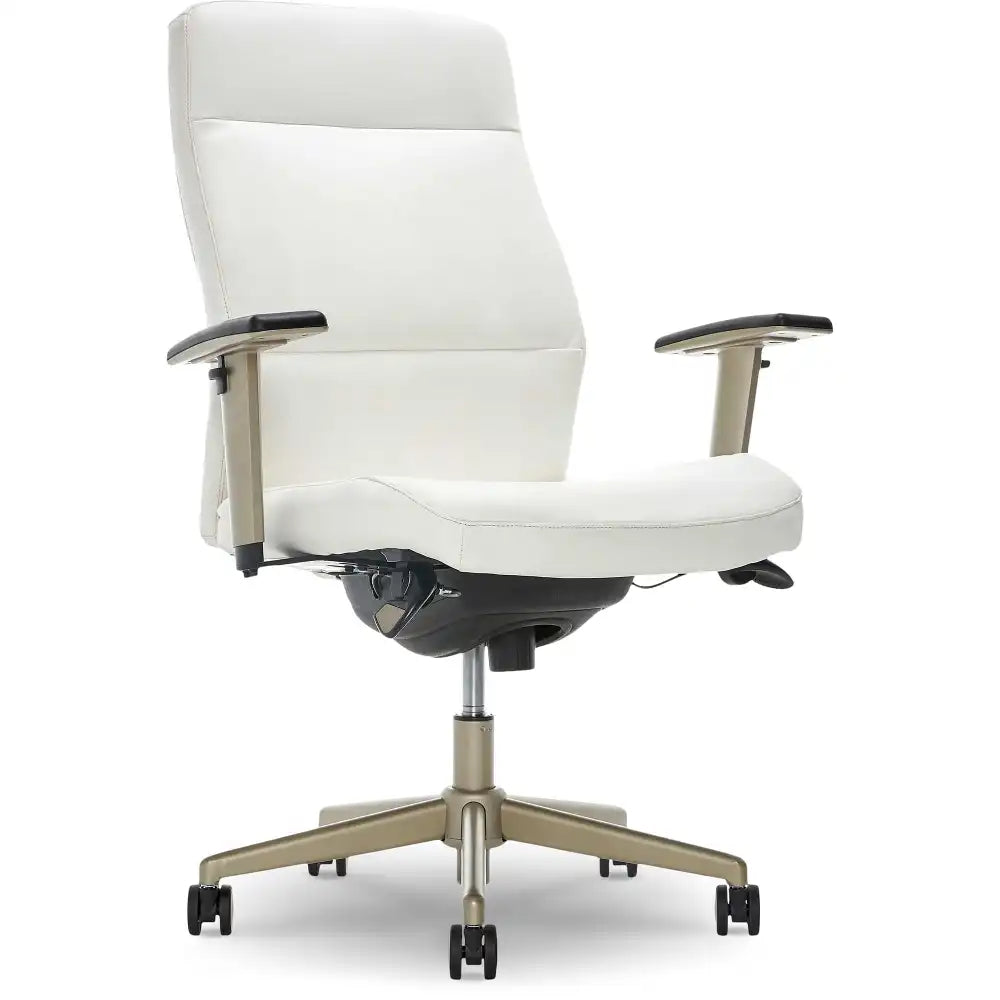 Lazboy Baylor Executive Office Chair, White