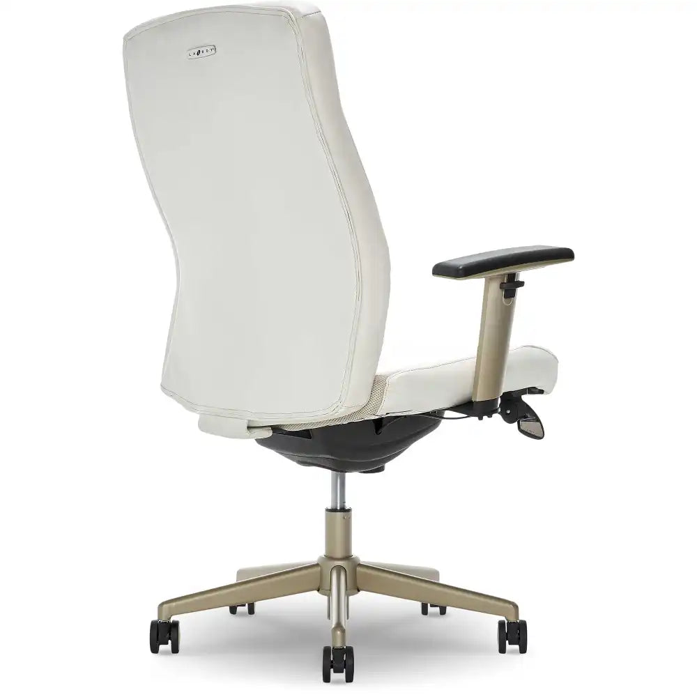 Lazboy Baylor Executive Office Chair, White