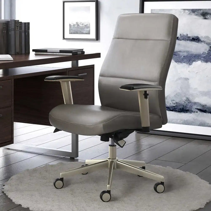 Lazboy Baylor Executive Office Chair, Grey