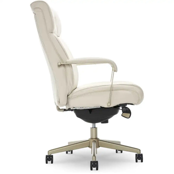 Lazboy Melrose Executive Office Chair, Cream