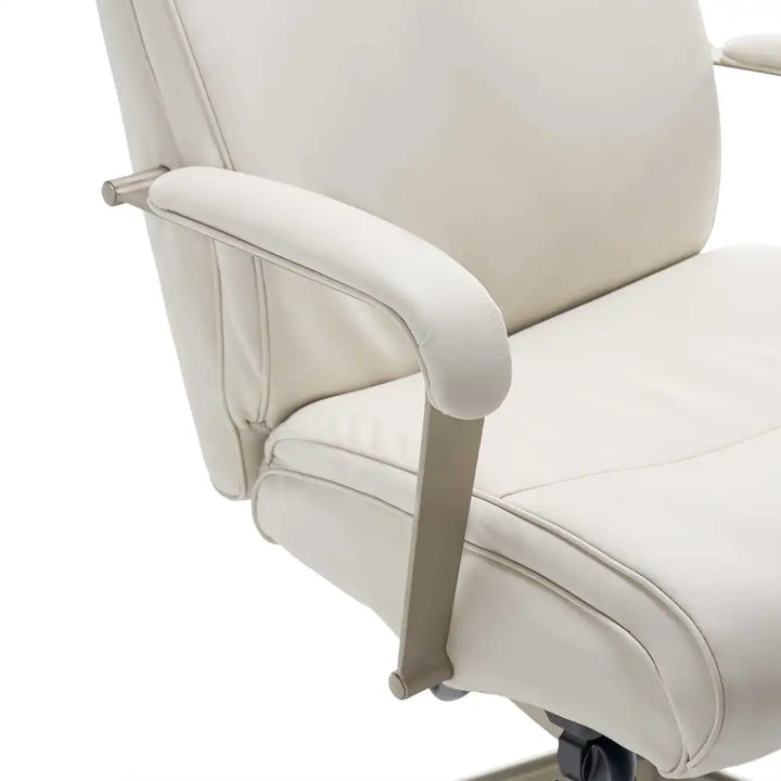 Lazboy Melrose Executive Office Chair, Cream