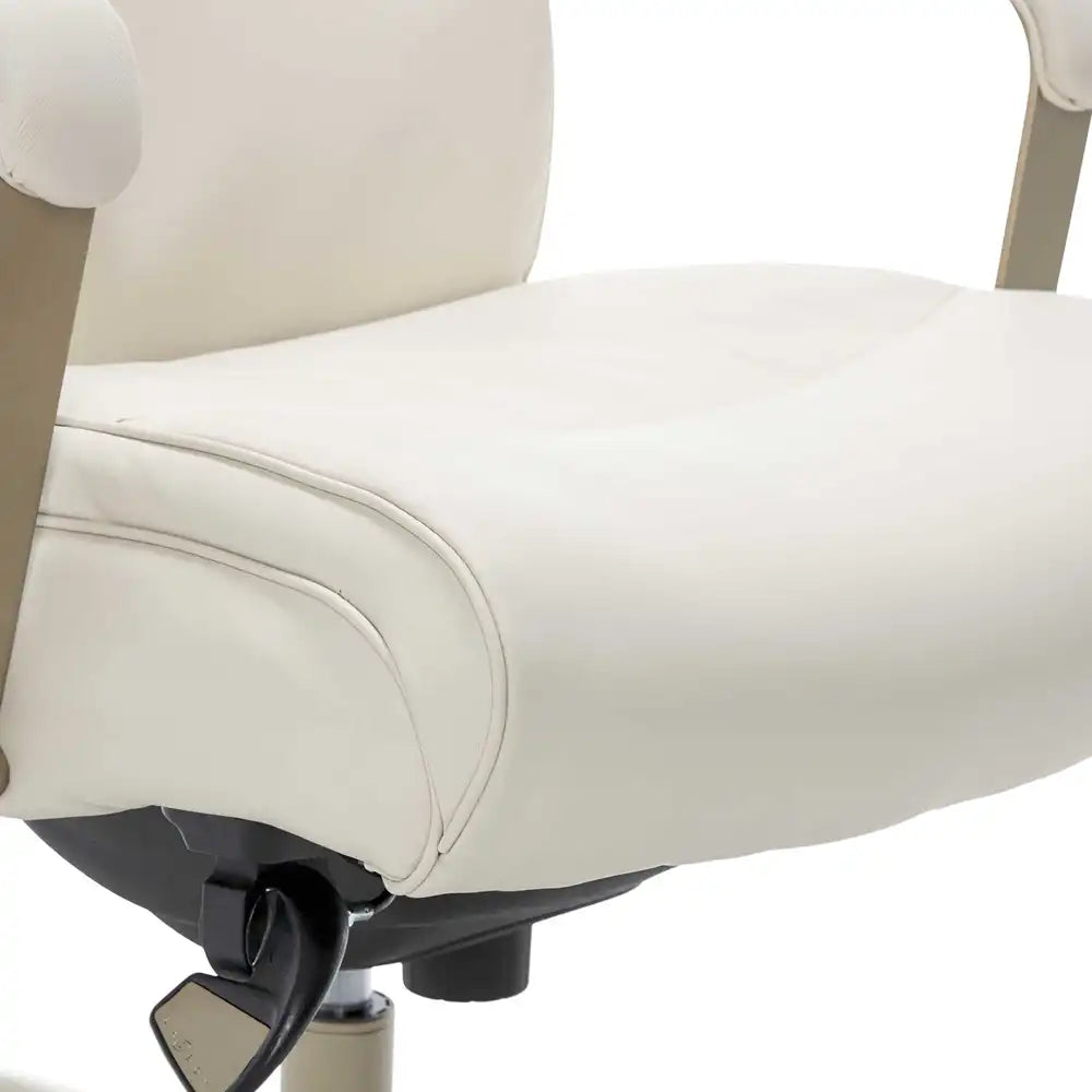 Lazboy Melrose Executive Office Chair, Cream