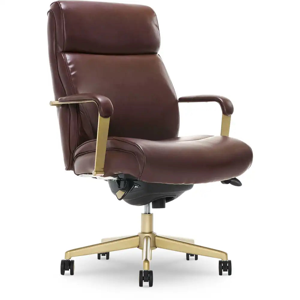 Lazboy Melrose Executive Office Chair, Brown