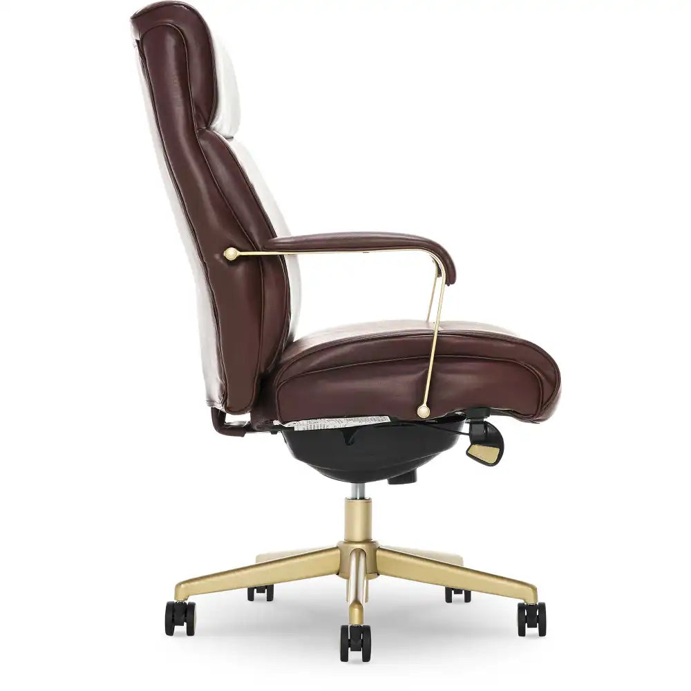 Lazboy Melrose Executive Office Chair, Brown