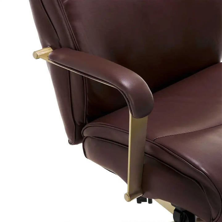 Lazboy Melrose Executive Office Chair, Brown