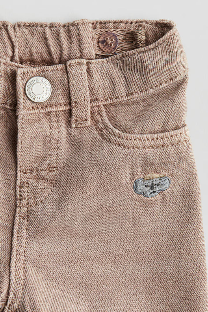 H&M Embroidery-Detail Jeans