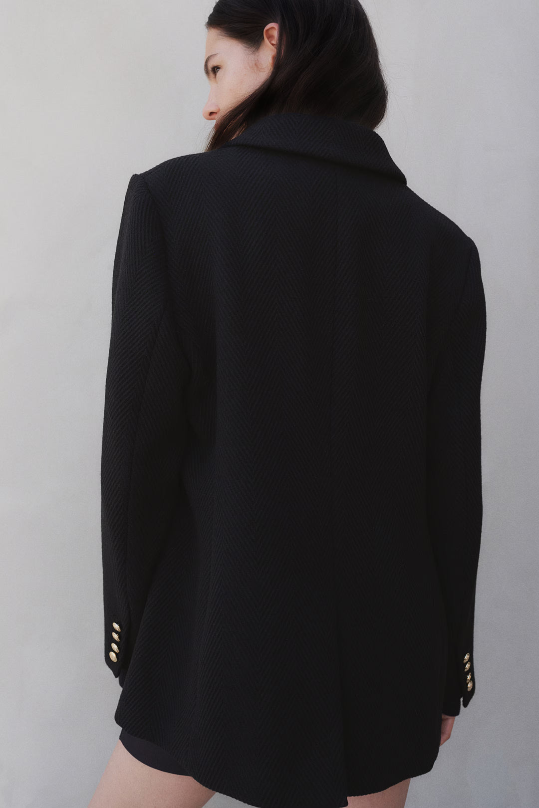 H&M Textured-weave Jacket