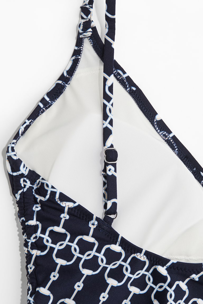 H&M Padded-Cup Drawstring-Detail Swimsuit