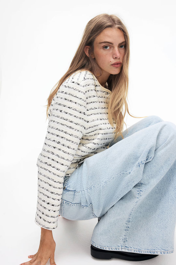 H&M Textured-Weave Jacket