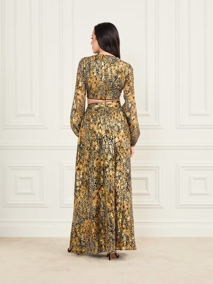 Guess Leopard Allure Maxi Dress
