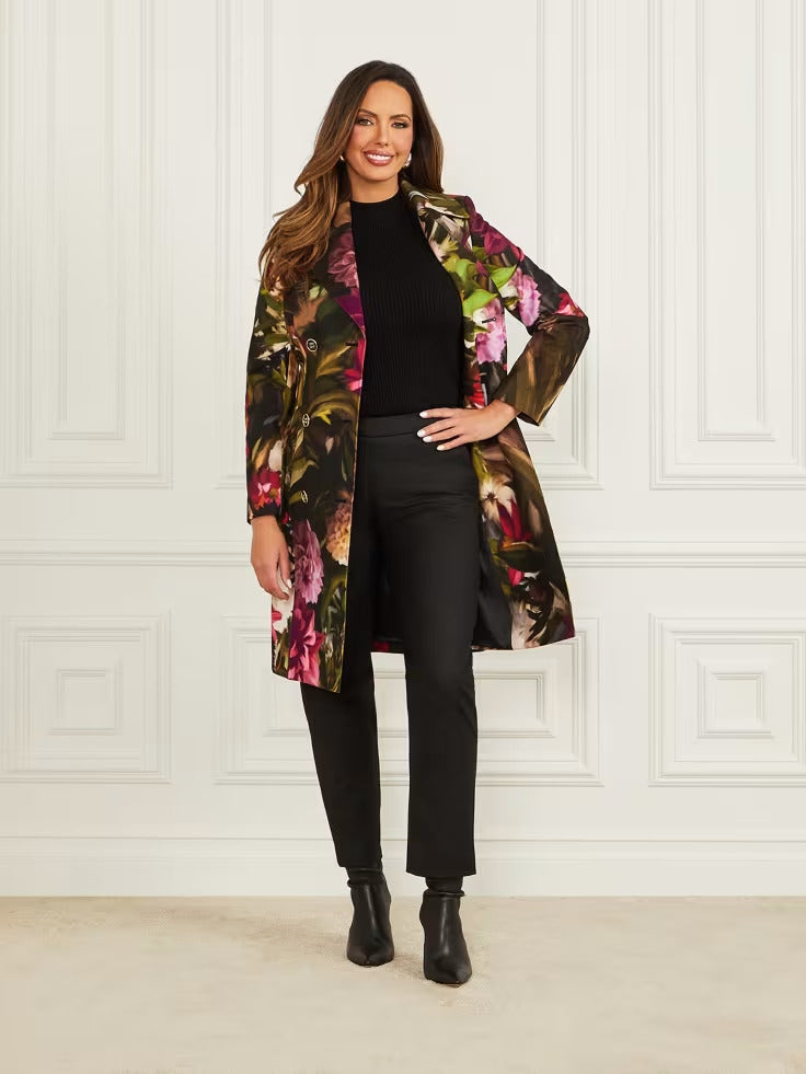 Guess Jennifer Printed Trench Coat