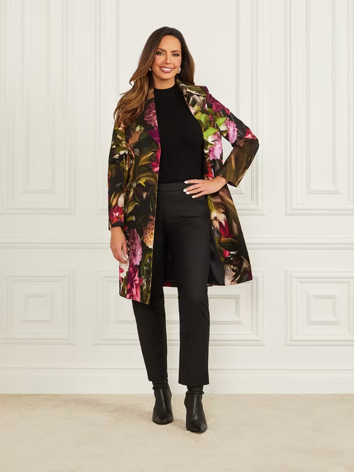 Guess Jennifer Printed Trench Coat