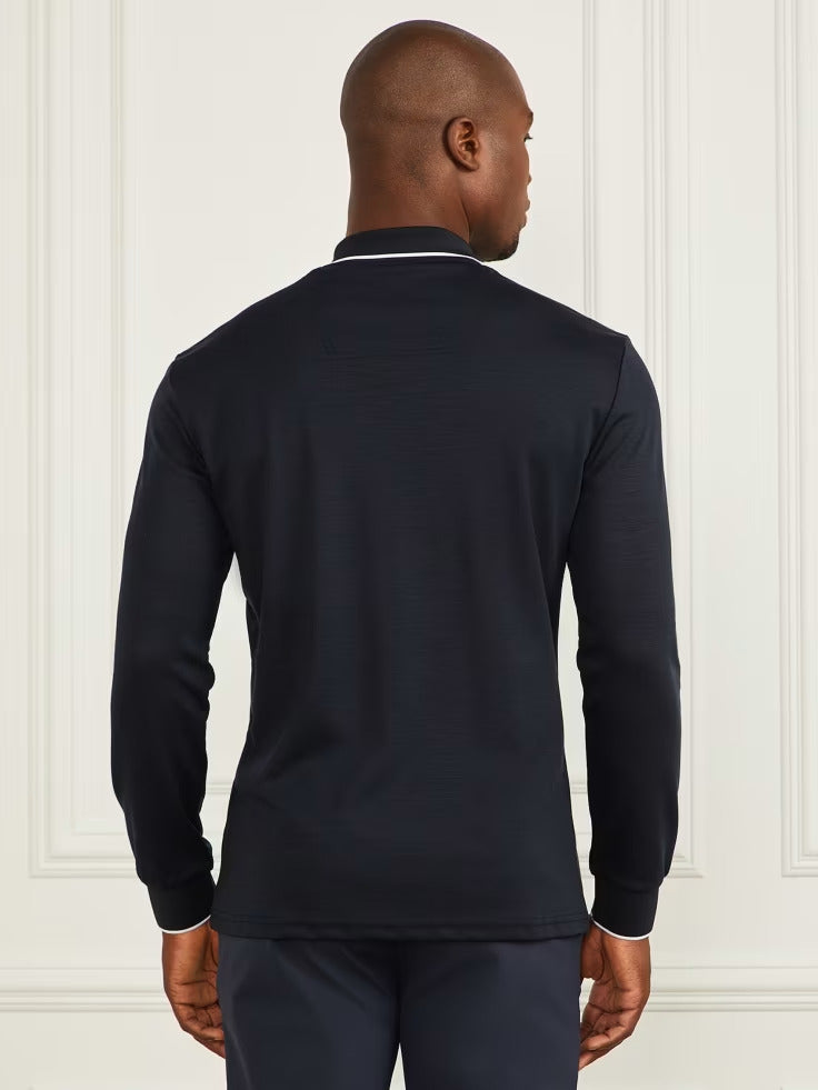 Guess Long-Sleeve Zip Polo