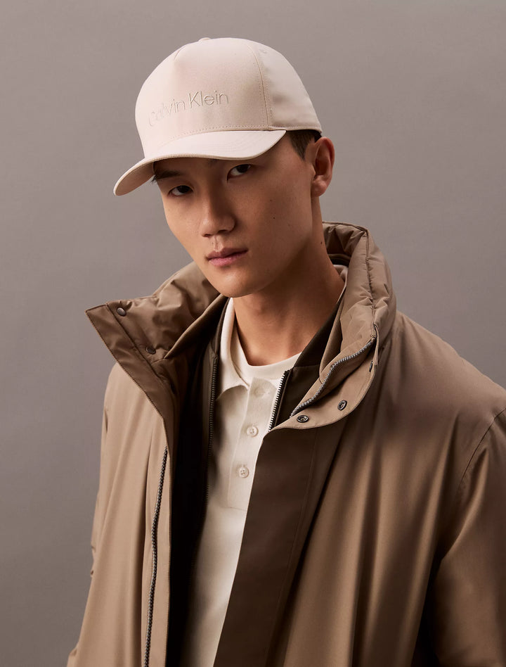 Calvin Klein Compact Monogram Logo Baseball Cap
