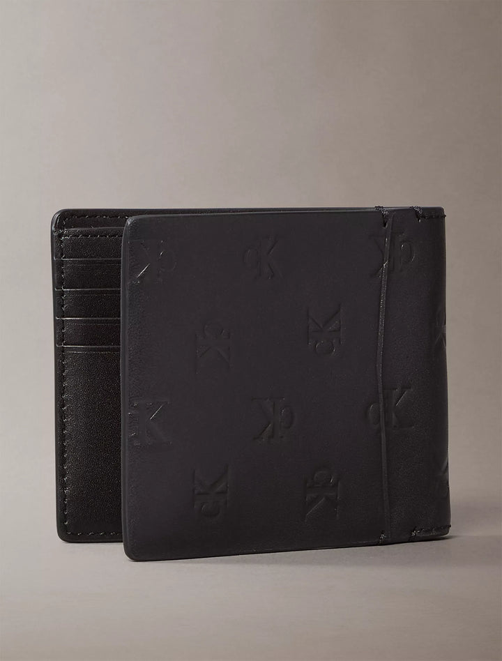 Calvin Klein Allover Monogram Logo Bifold Wallet
