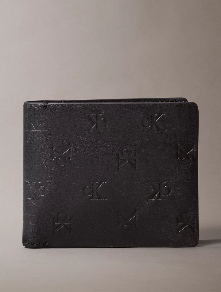 Calvin Klein Allover Monogram Logo Bifold Wallet