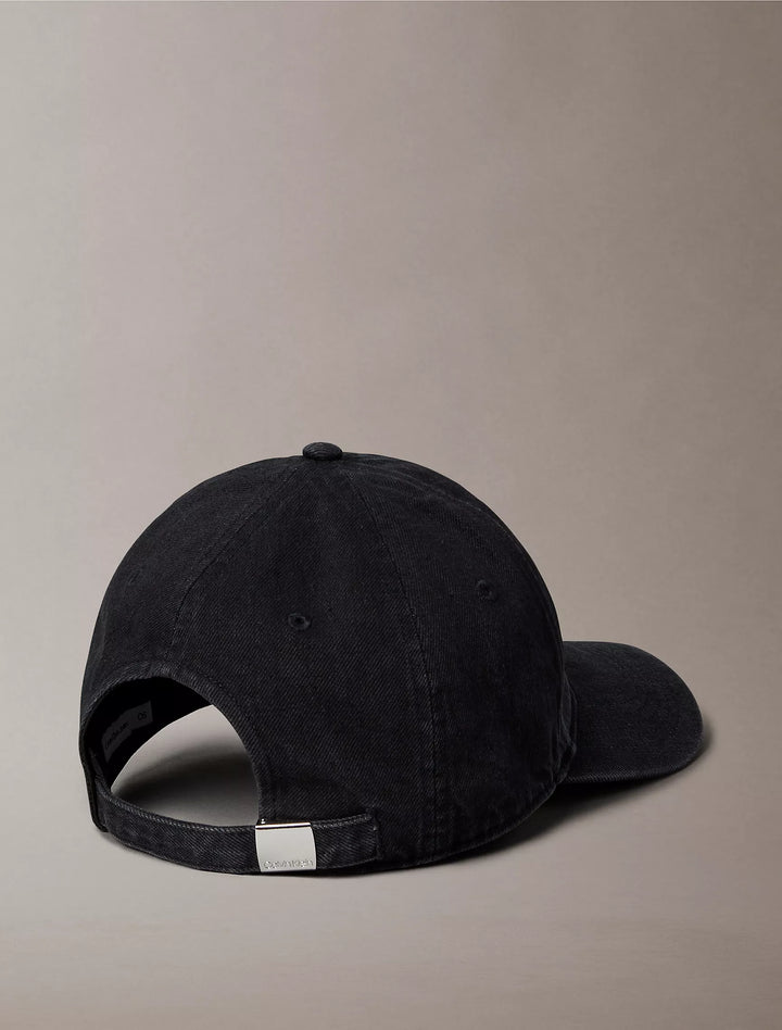 Calvin Klein Denim Compact Monogram Logo Baseball Cap