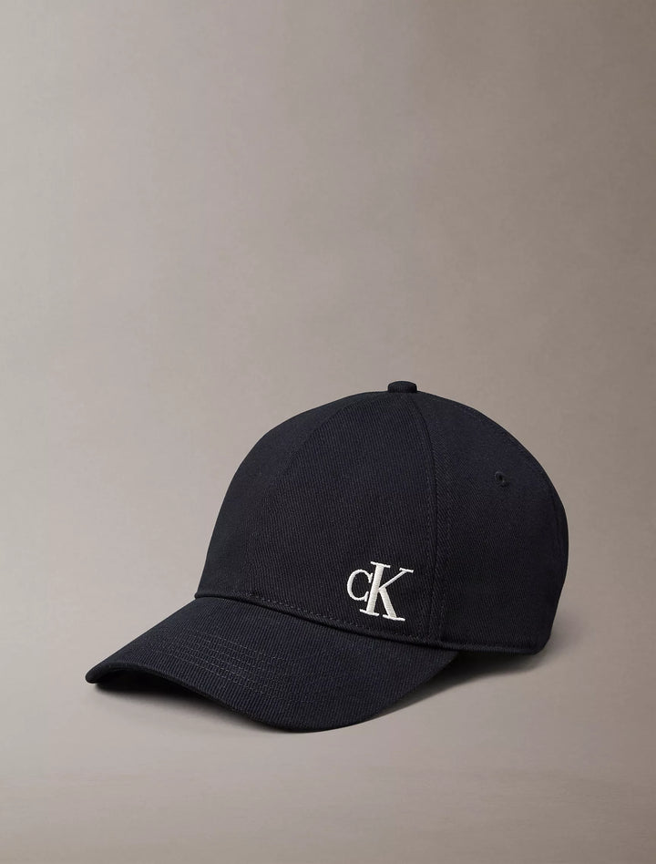 Calvin Klein Brushed Cotton Twill Logo Baseball Cap