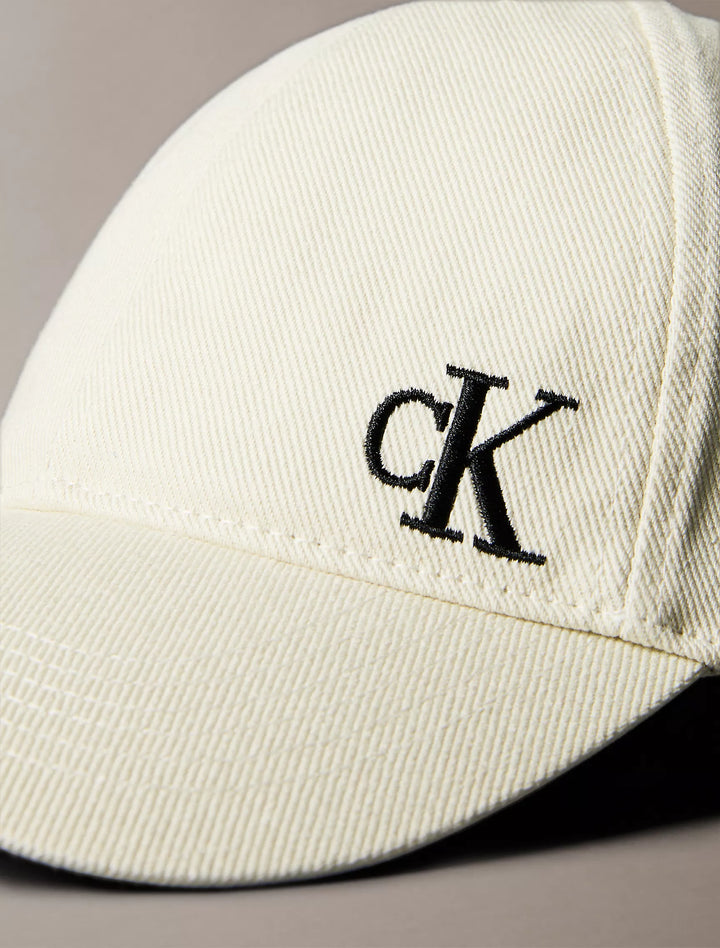 Calvin Klein Brushed Cotton Twill Logo Baseball Cap