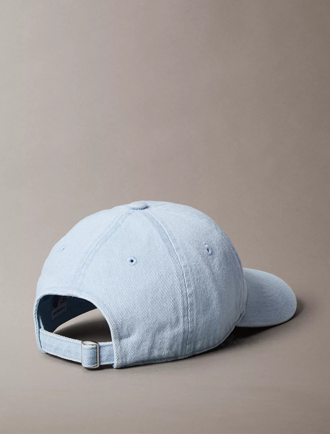 Calvin Klein Washed Denim Embroidered Logo Baseball Cap