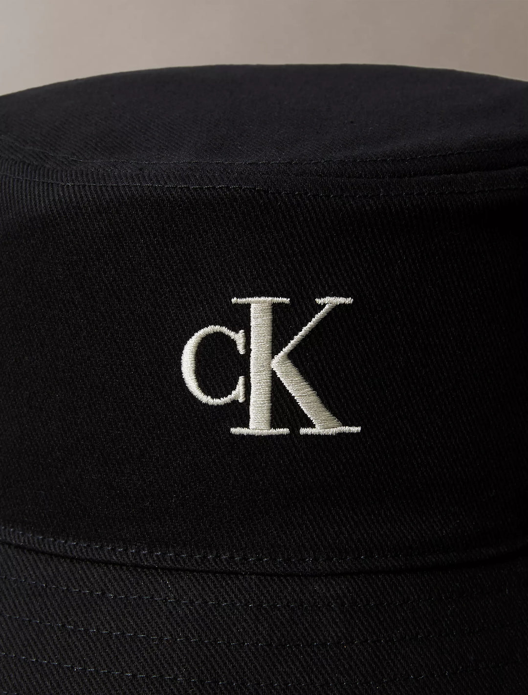 Calvin Klein Compact Monogram Logo Bucket Hat