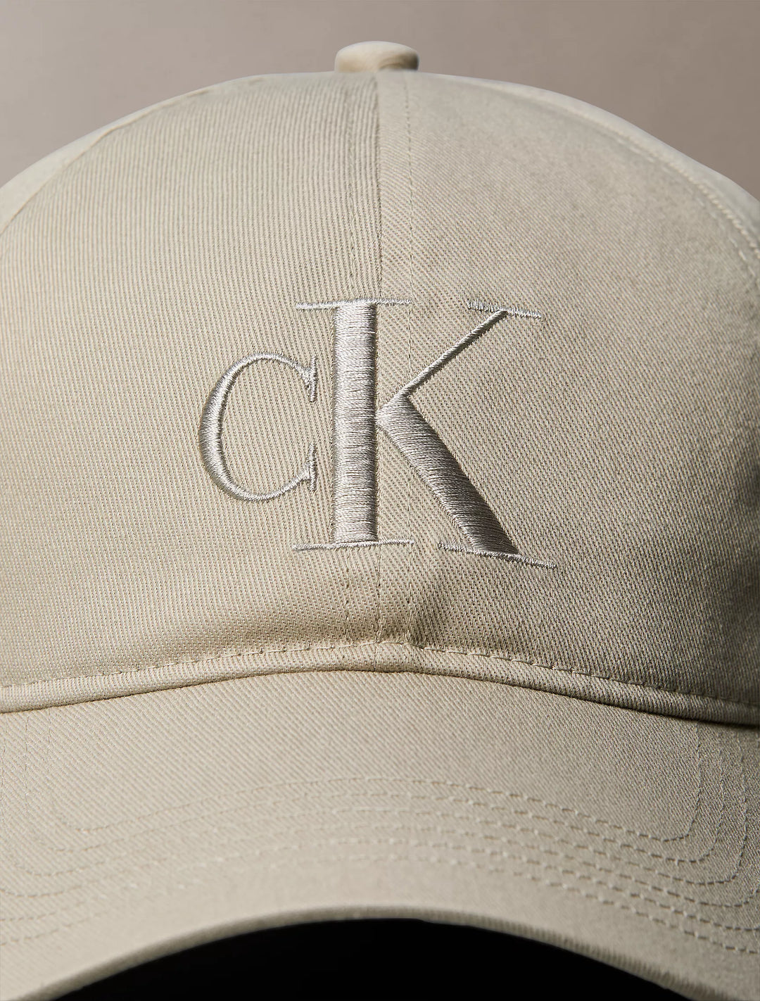 Calvin Klein Twill Embroidered Monogram Logo Cap