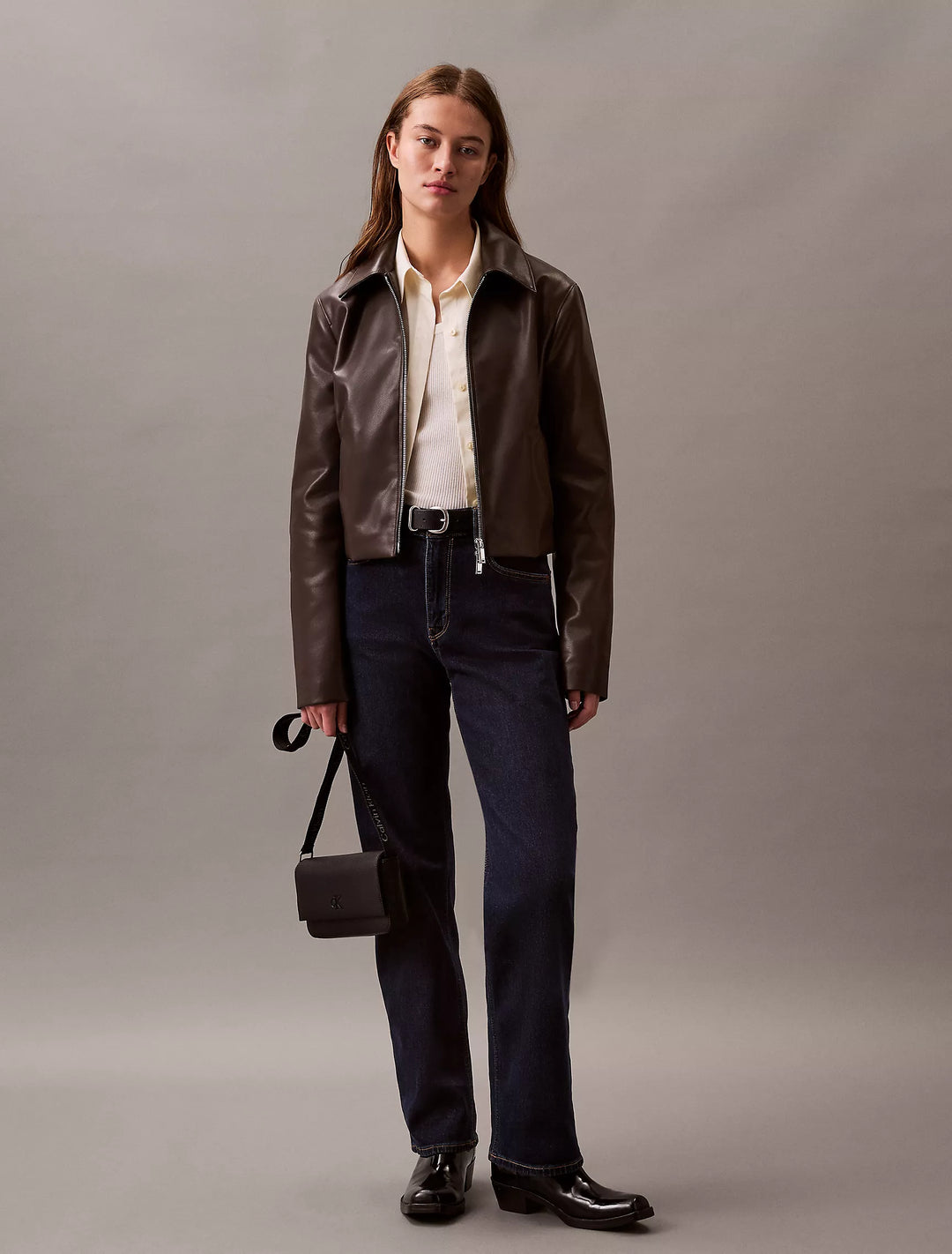 Calvin Klein All Day Phone Flap Crossbody Bag