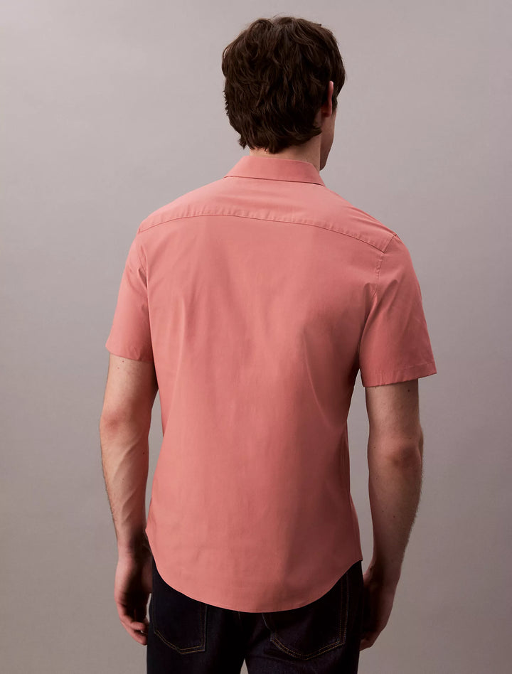 Calvin Klein Cotton Stretch Slim Button-Down Shirt