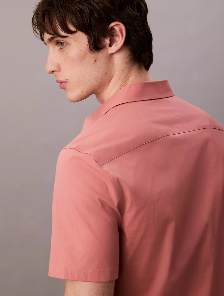 Calvin Klein Cotton Stretch Slim Button-Down Shirt